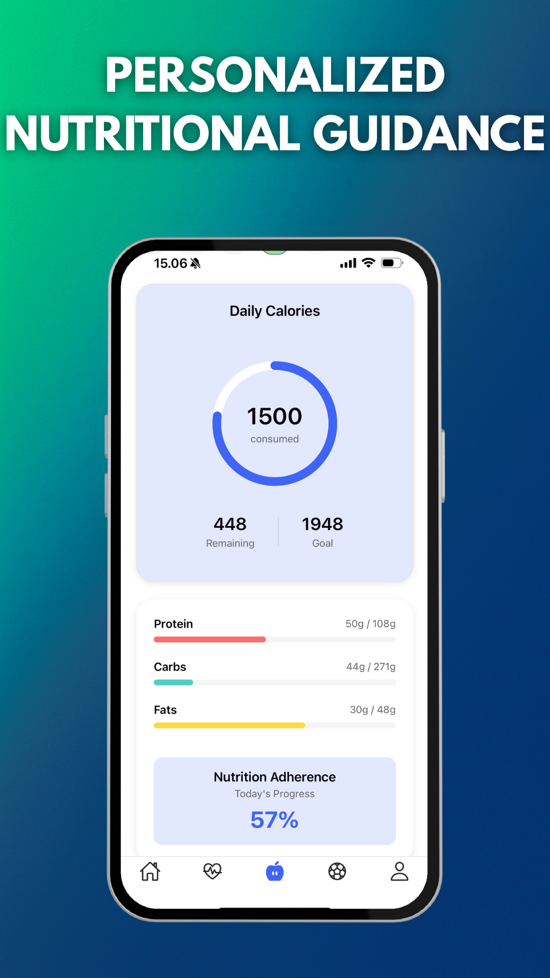 BallerAI Nutrition Screenshot
